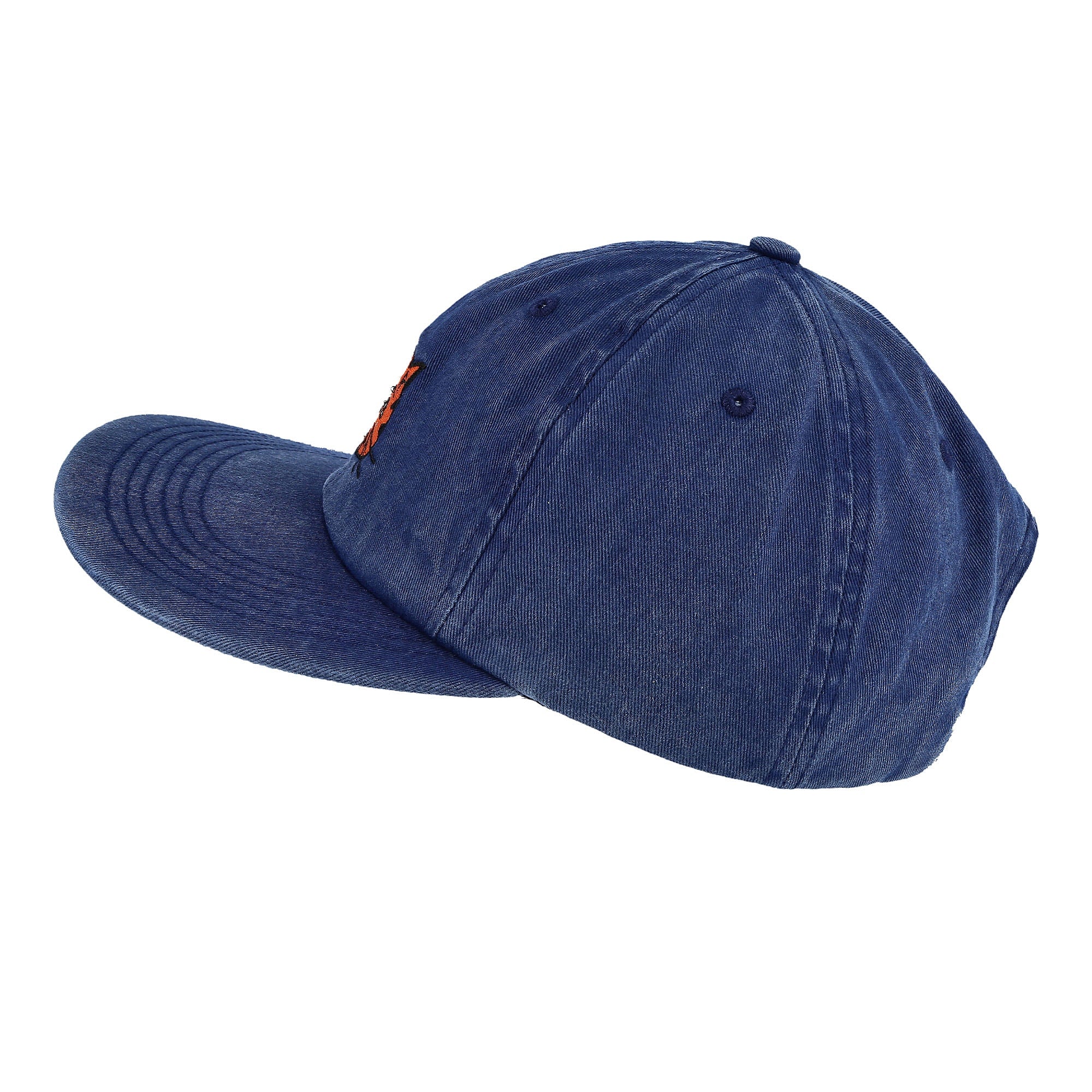 Parra Sad Cat 6 Panel Hat Navy Blue Caps  Material | Overkill
