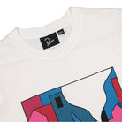 Parra Bad Habits T-Shirt White T-Shirts Close-up | Overkill