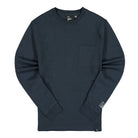 Parra Sad Cat System Bird Long Sleeve T-Shirt Navy Blue T-Shirts 46305 | Overkill