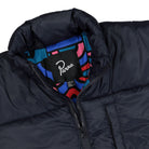 Parra Gem Stone Puffer Jacket Navy Blue Puffer Jackets Close-up | Overkill