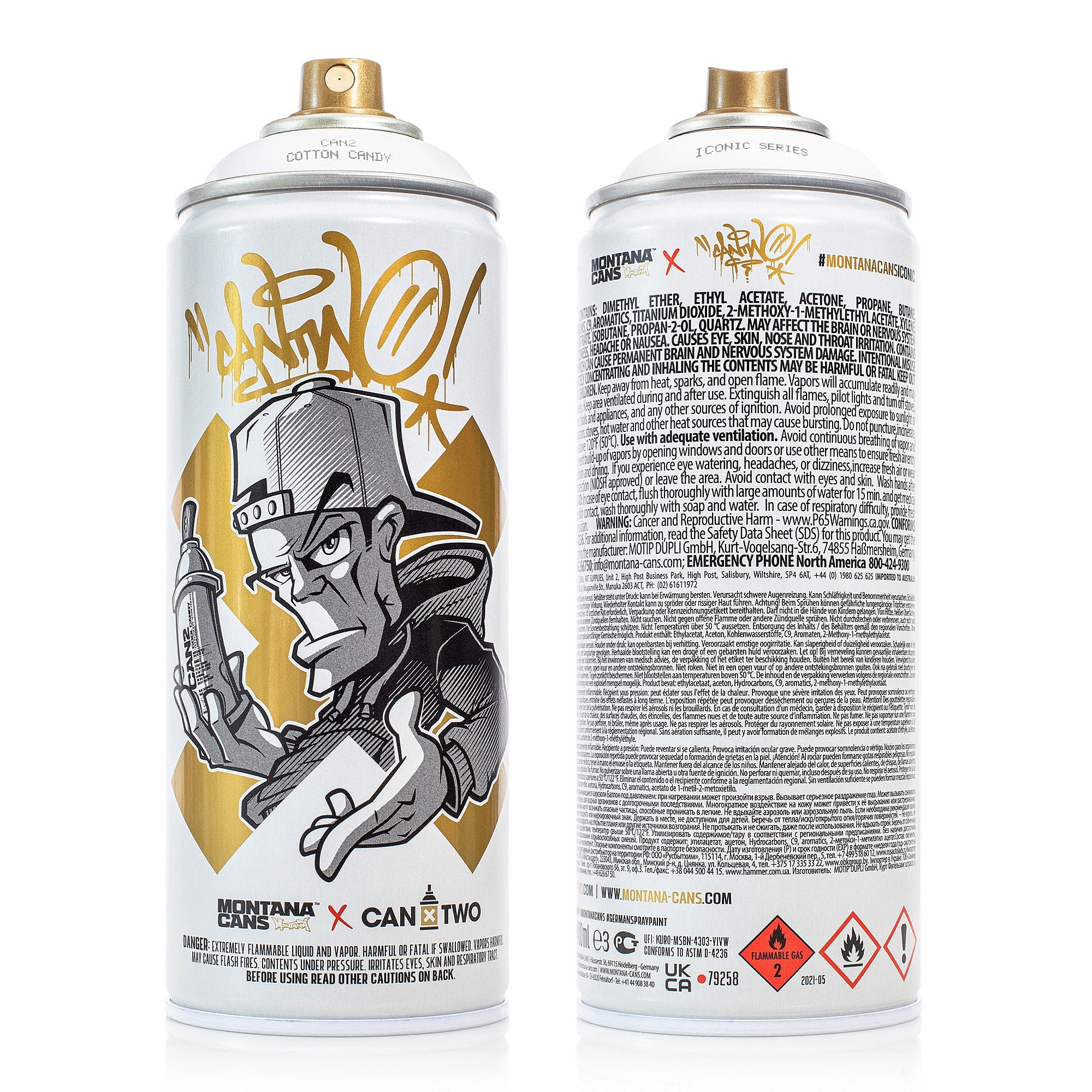 Montana x Cantwo Iconic Series Cotton Candy 400 ml  Cans 464171 | Overkill