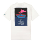 Parra Paper Boat House T-Shirt White T-Shirts Close-up | Overkill