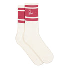 Parra 2 Tone Crew Socks Pink Socks Material | Overkill