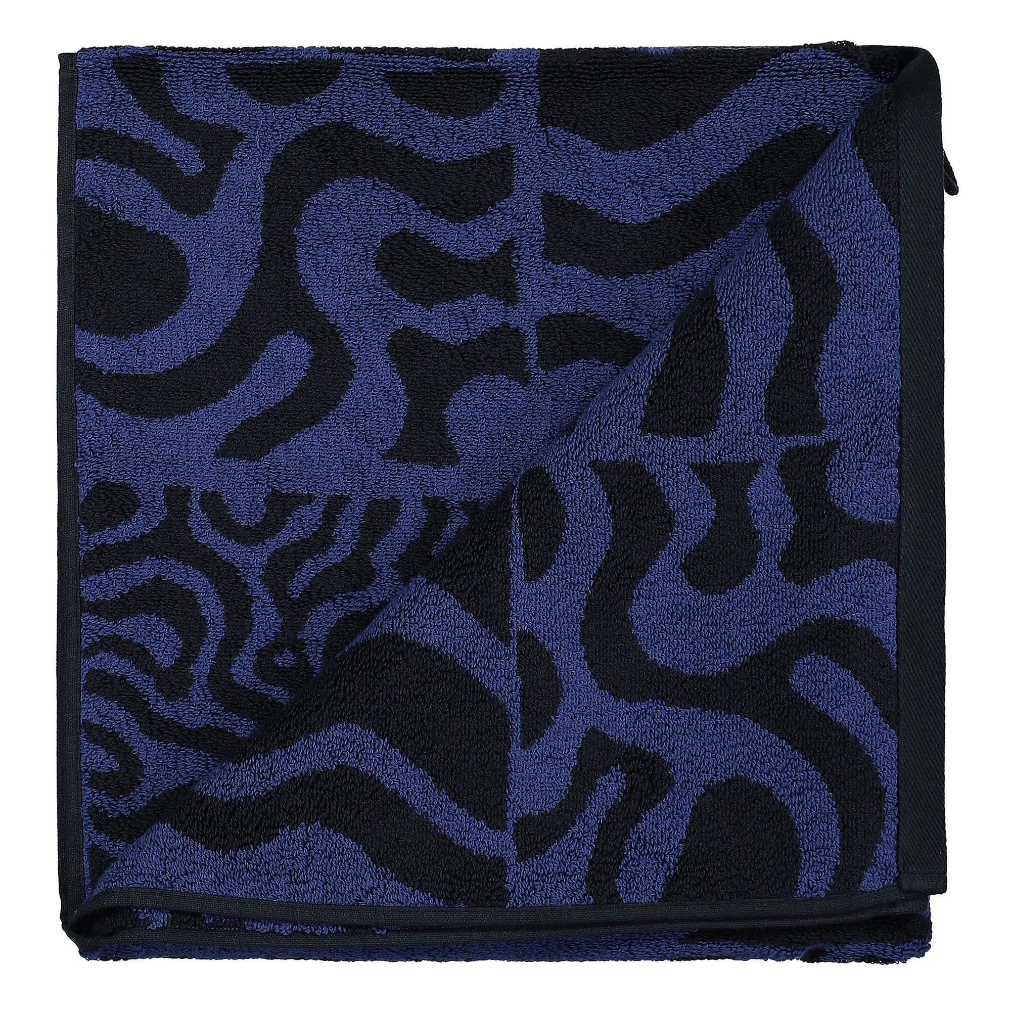 Parra Duo Gem Stone Towel Set Blue Towels  Material | Overkill