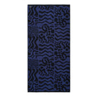 Parra Duo Gem Stone Towel Set Blue Towels Close-up | Overkill