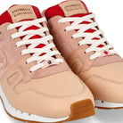 KangaROOS Omnicoil Eve Cream-Red Low Top Sneakers  Detail View 1 | Overkill