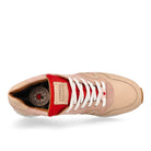 KangaROOS Omnicoil Eve Cream-Red Low Top Sneakers  Detail View 2 | Overkill