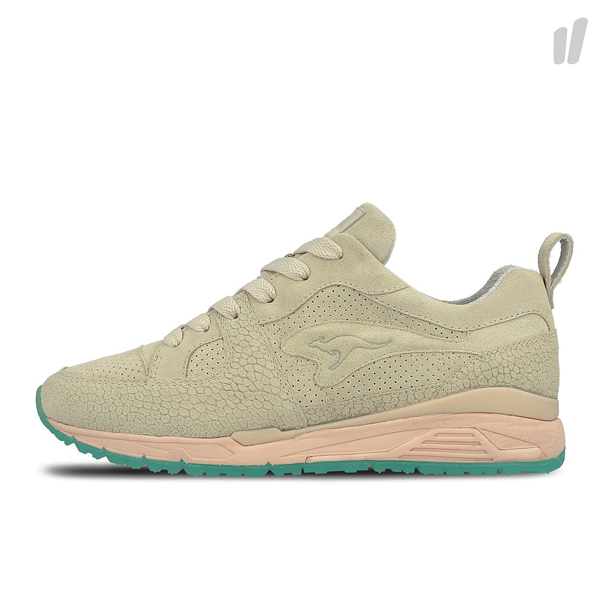 KangaROOS x sapato d14 Desert / Nude / Aruba Blue Sneakers 4702G 0 1005 | Overkill