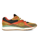 KangaROOS Bisso x Max Loewe x KangaROOS ROOSunited Rainbow Trout Saddle Bron / Jet Black   Material | Overkill