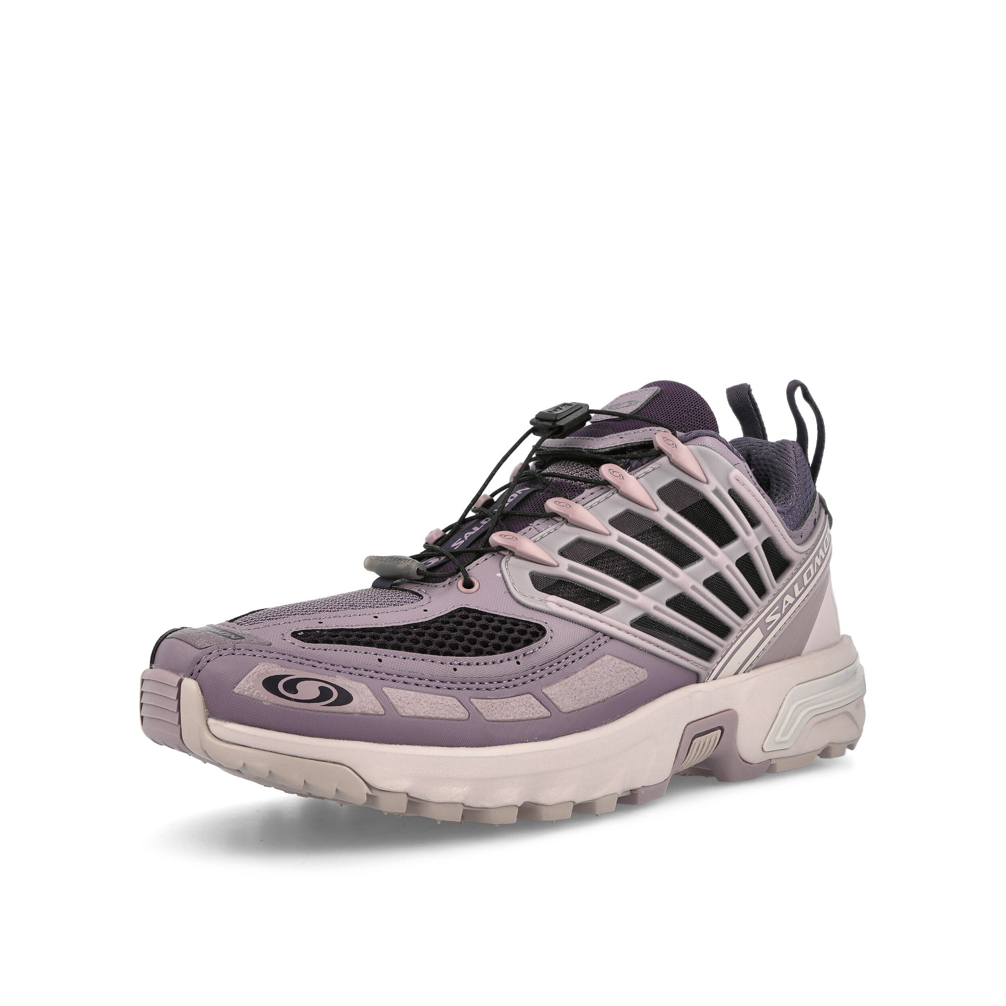 Salomon ACS Pro Nightshade / Moonscape / Ashes Of Roses Low Top Sneakers  Close Up | Overkill