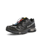 Salomon XT-4 OG Black / Ebony / Silver Metallic X Low Top Sneakers  Close Up | Overkill