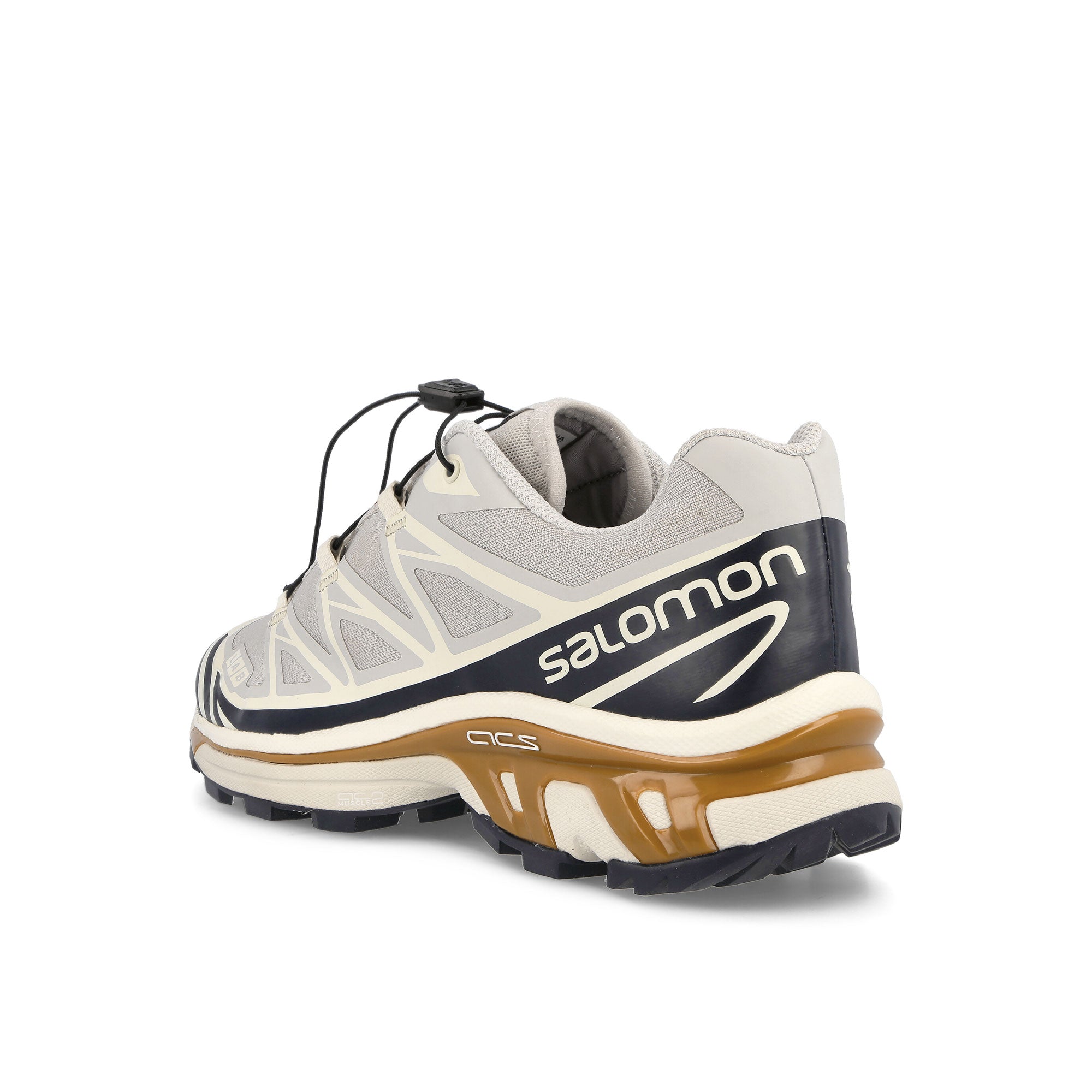 Salomon XT-6 Lunar Rock-Dark Sapphire-Rubber Sneakers  Material | Overkill