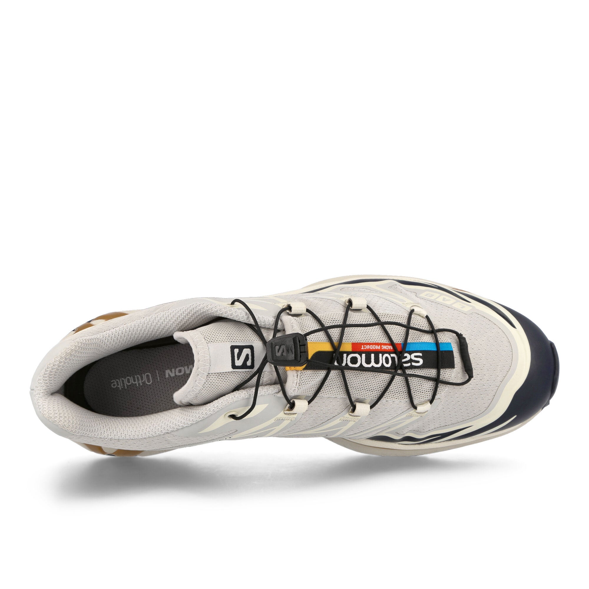 Salomon XT-6 Lunar Rock-Dark Sapphire-Rubber Sneakers  Detailfoto | Overkill