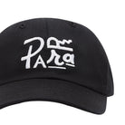 Parra Fonted 6 Panel Hat Black Caps Detailfoto | Overkill