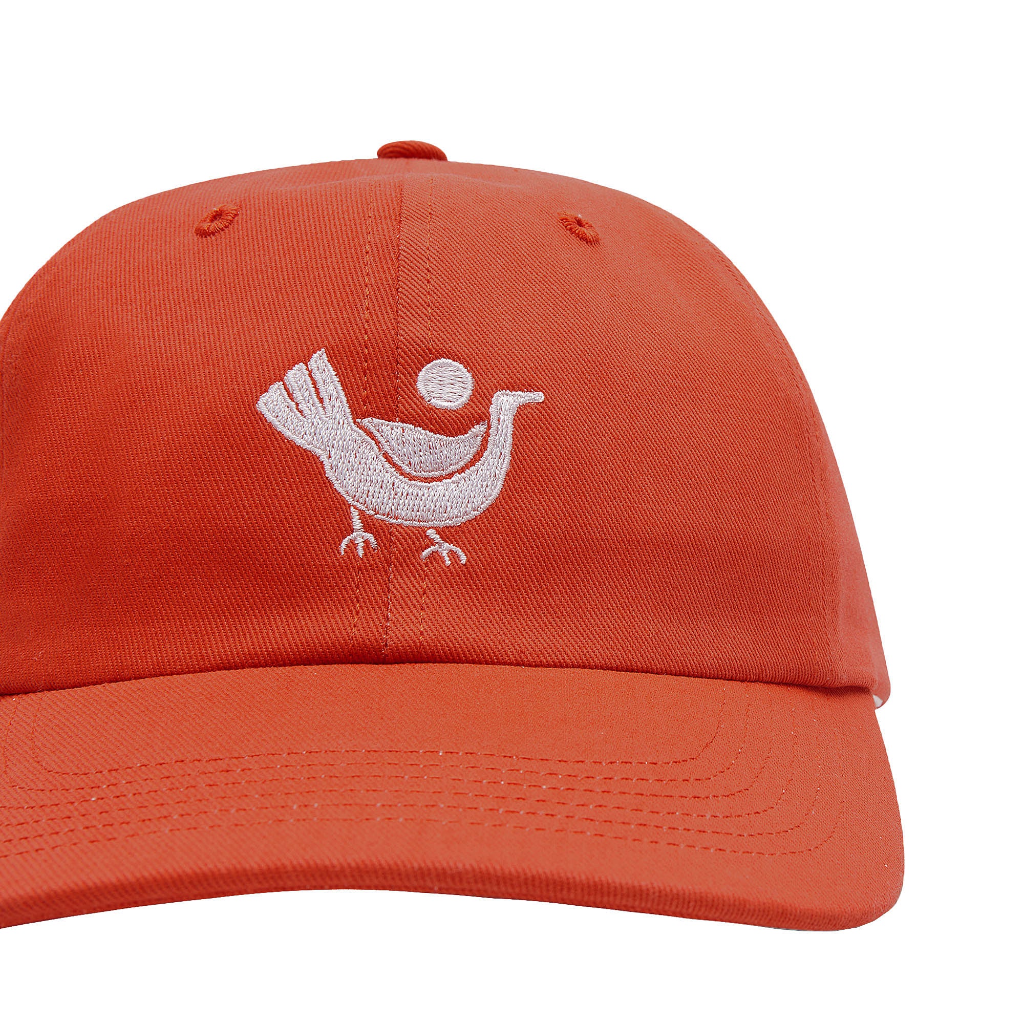 Parra Chicken 6 Panel Hat Burned Orange Caps Detailfoto | Overkill
