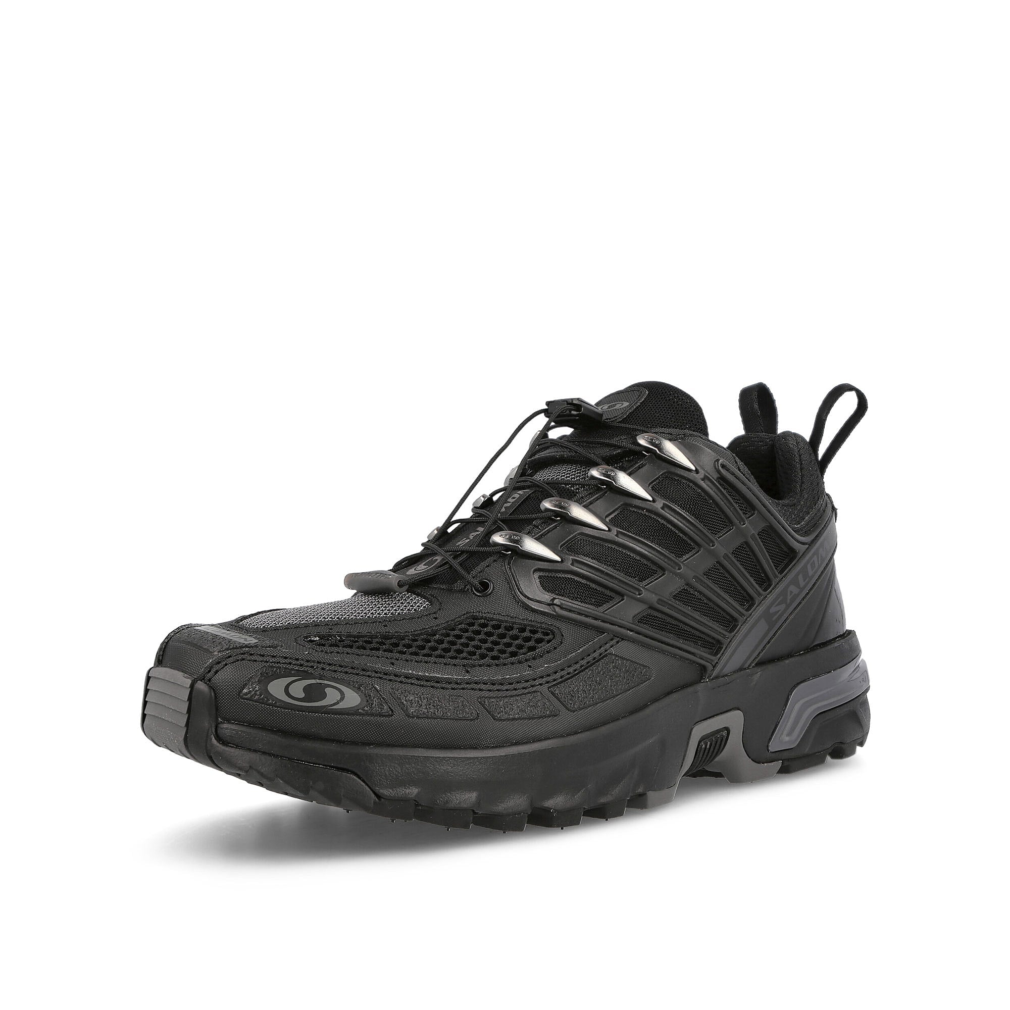 Salomon ACS Pro Black / Black / Black Low Top Sneakers  Close Up | Overkill