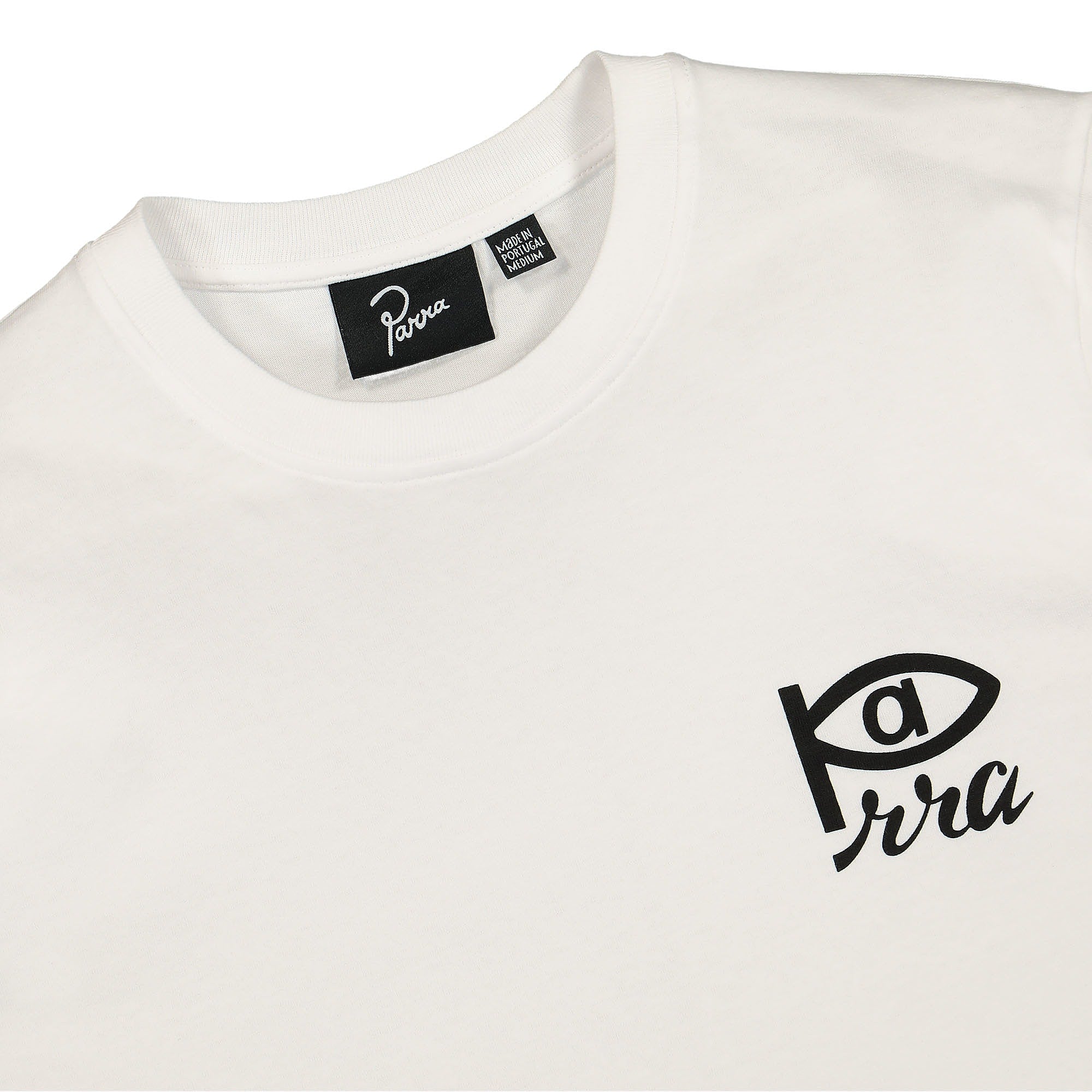 Parra The Thinker T-Shirt White T-Shirts Close-up | Overkill
