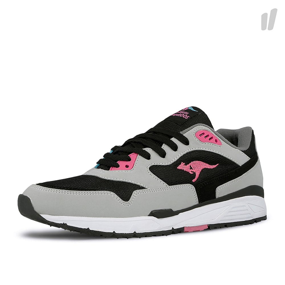 KangaROOS ultimate star og Semi Grey-Black Sneakers  Close Up | Overkill