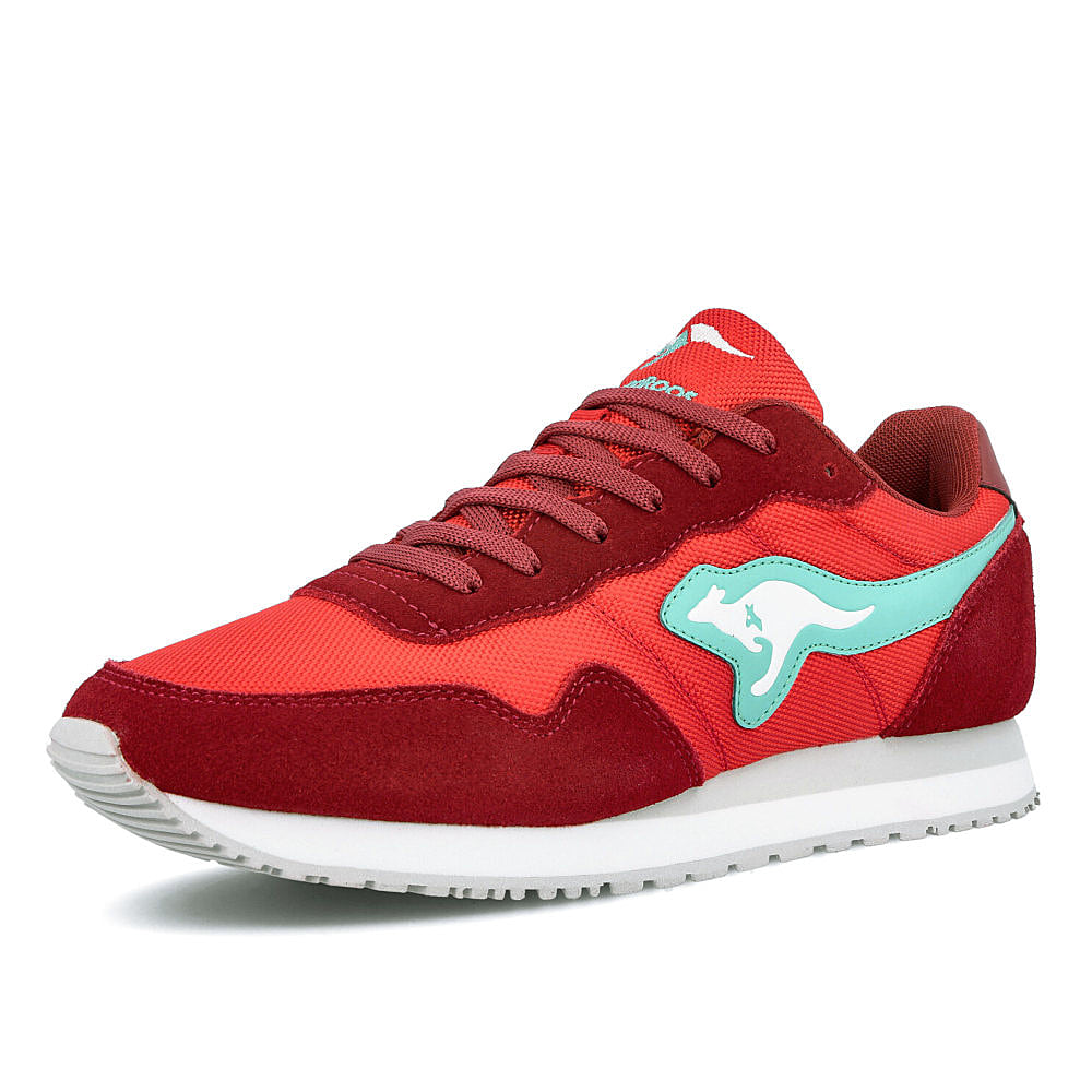 KangaROOS invader 40 Red Sneakers  Close Up | Overkill