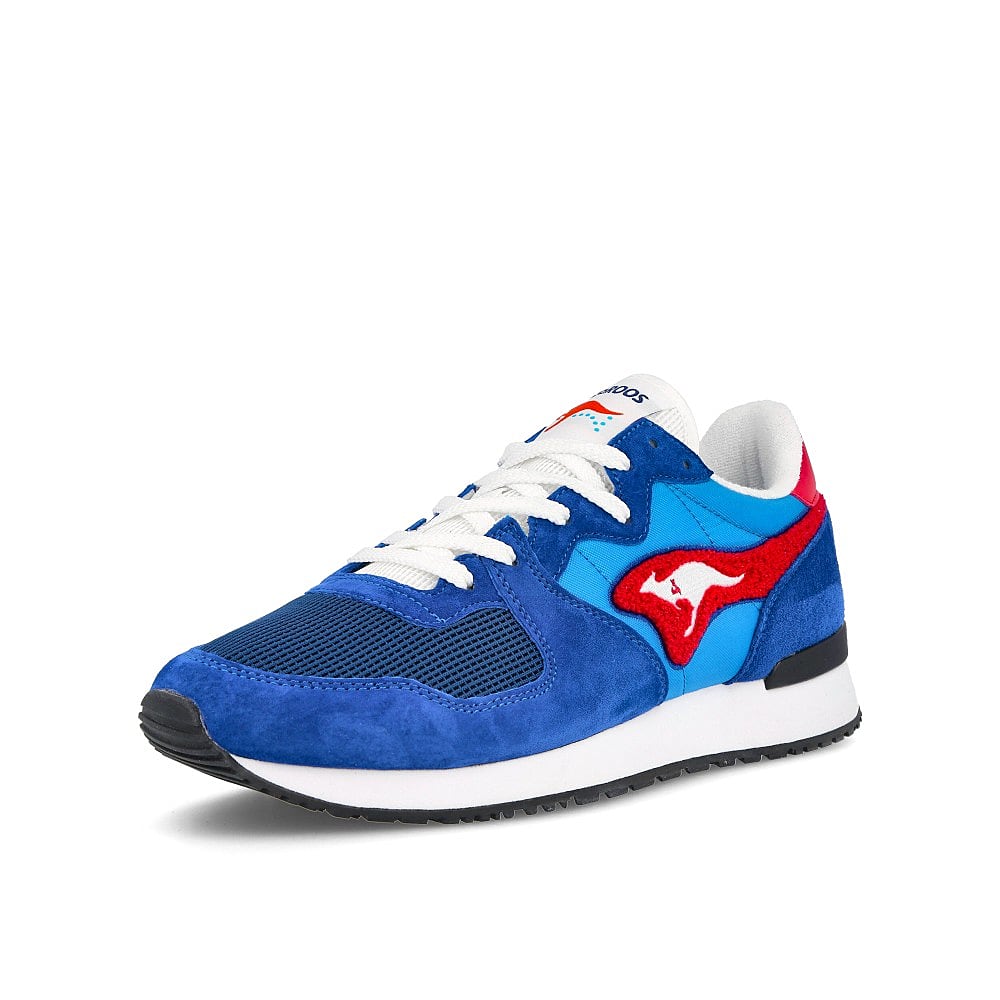 KangaROOS aussie classic pop Navy Sneakers  Close Up | Overkill