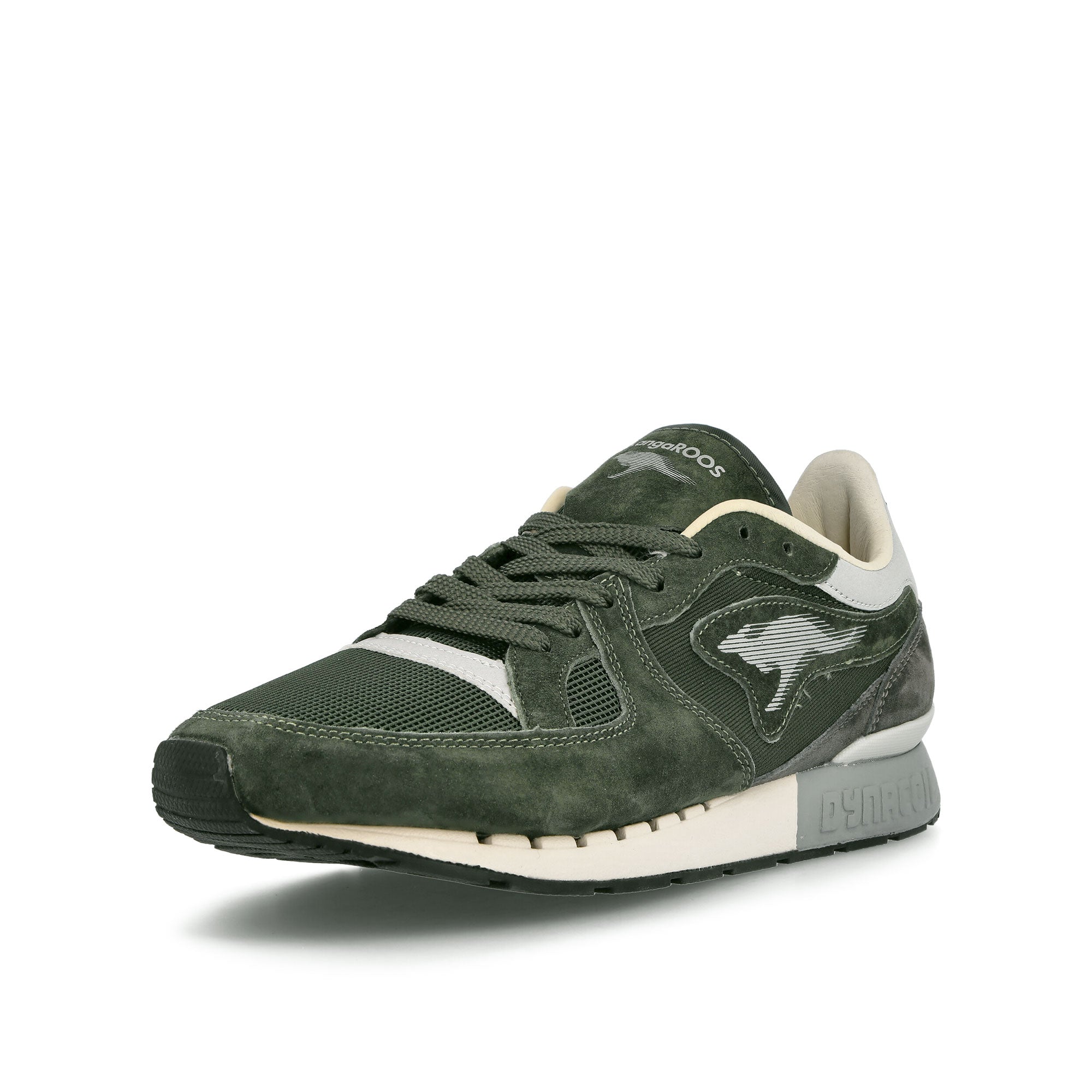 KangaROOS coil-r1 og Olive Sneakers  Close Up | Overkill
