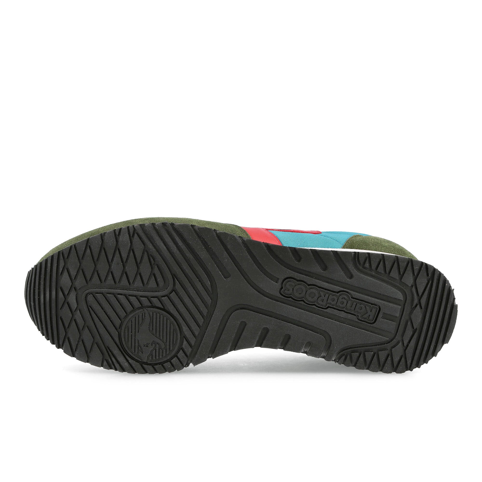 KangaROOS rally trail Olive-Midnight Blue Sneakers  Detail View 1 | Overkill