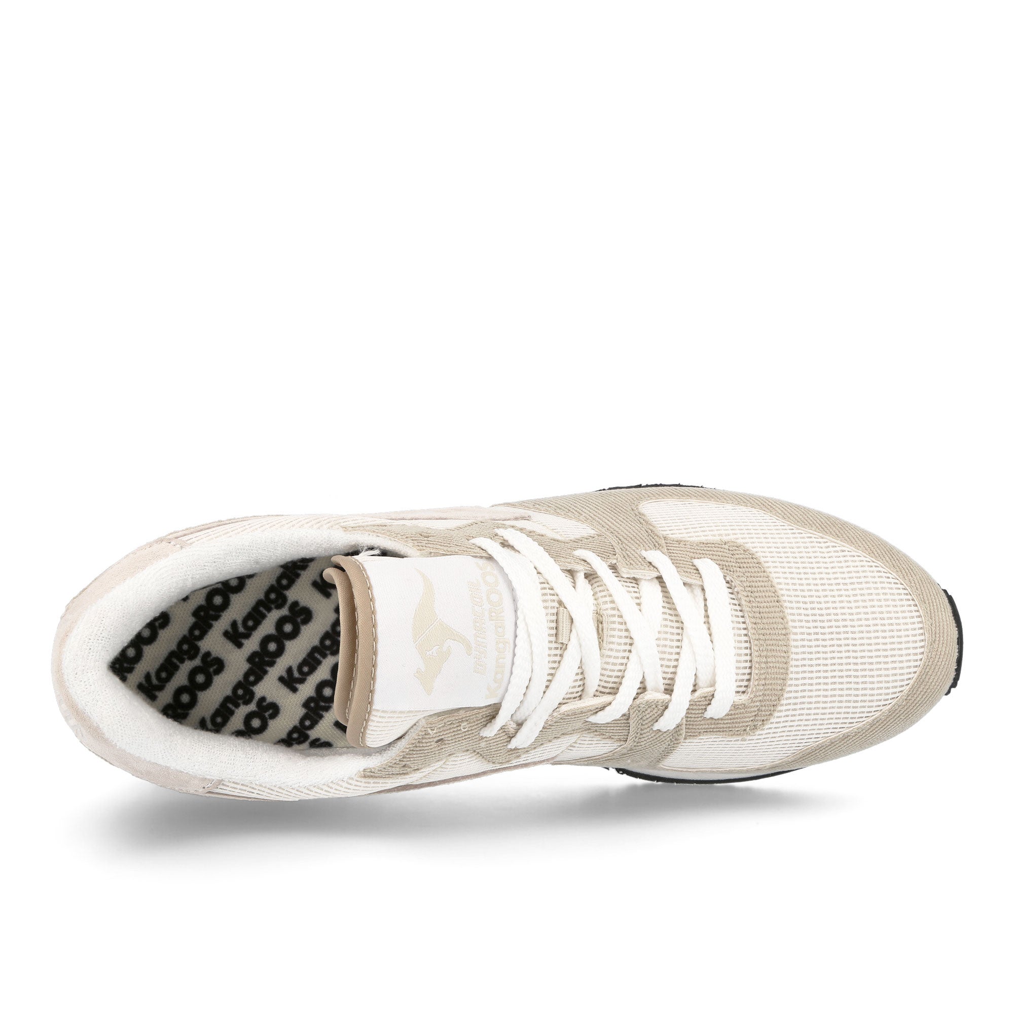 KangaROOS aussie micro cord Beige Sneakers  Detailfoto | Overkill