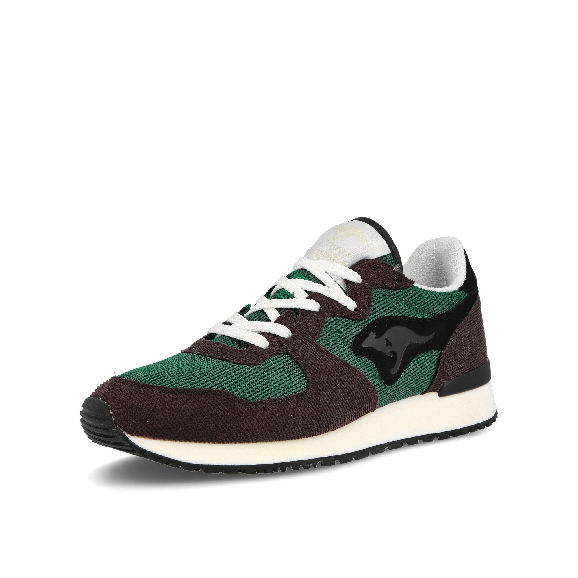 KangaROOS aussie micro cord Coffee-Olive Sneakers  Close Up | Overkill