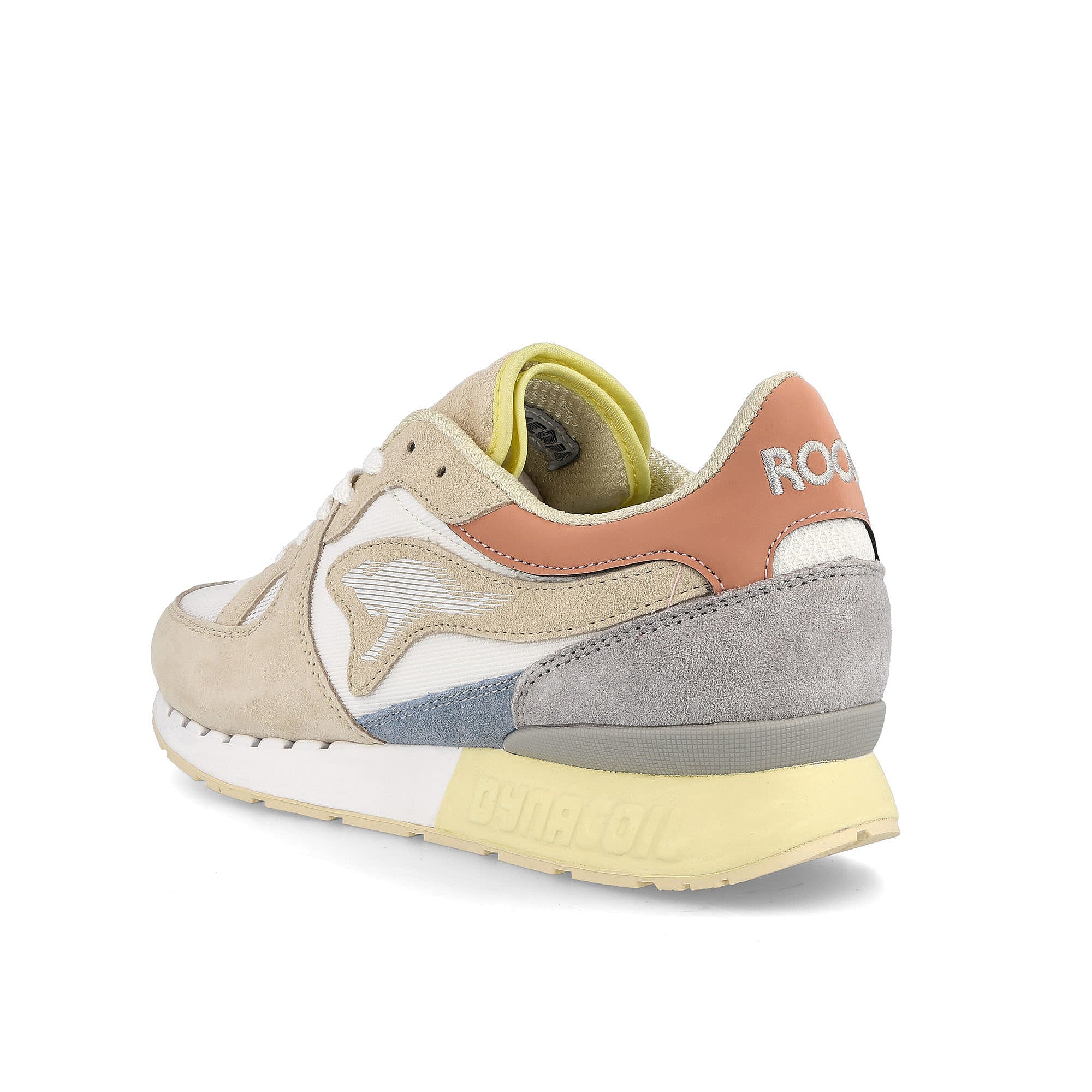 KangaROOS coil-r1 og pop Off White-Peach Sneakers  Material | Overkill