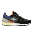 KangaROOS coil-r1 og pop Jet Black-Faded Blue Sneakers  Silhouette | Overkill