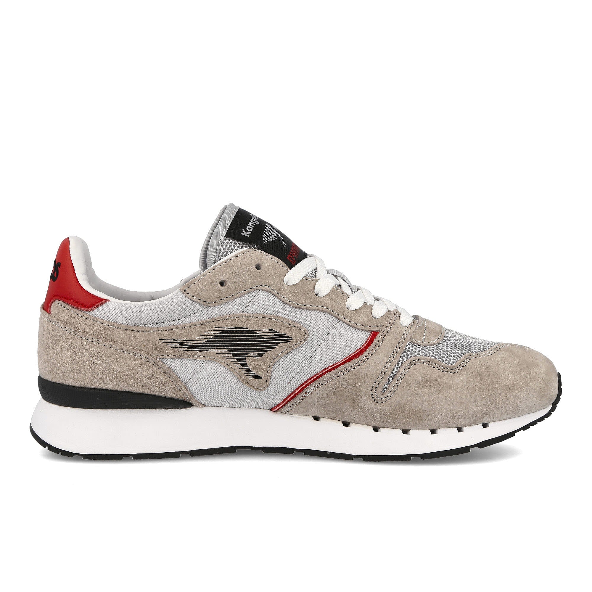 KangaROOS coil-rx Cream-Red Sneakers  Silhouette | Overkill