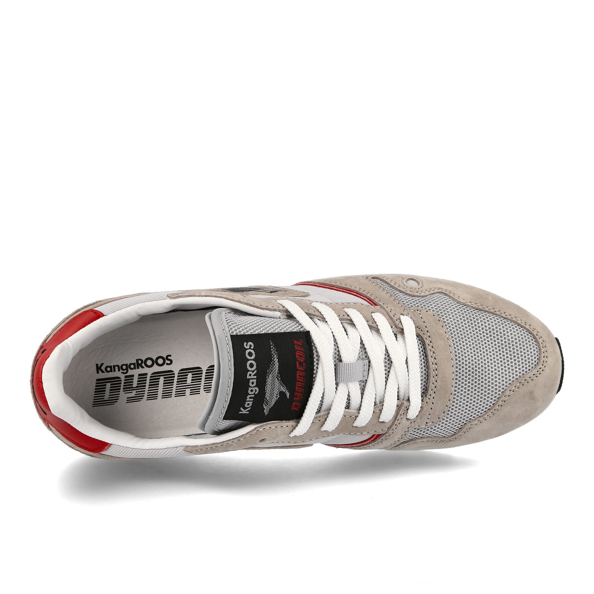 KangaROOS coil-rx Cream-Red Sneakers  Detailfoto | Overkill