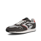 KangaROOS coil-rx Steel Grey-Red Sneakers  Close Up | Overkill