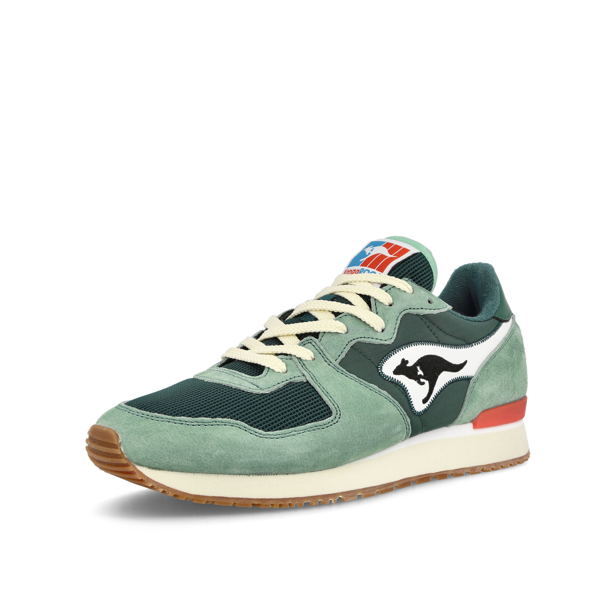 KangaROOS Aussie Neo Craft Dark Sea-Ocean Low Top Sneakers  Close Up | Overkill
