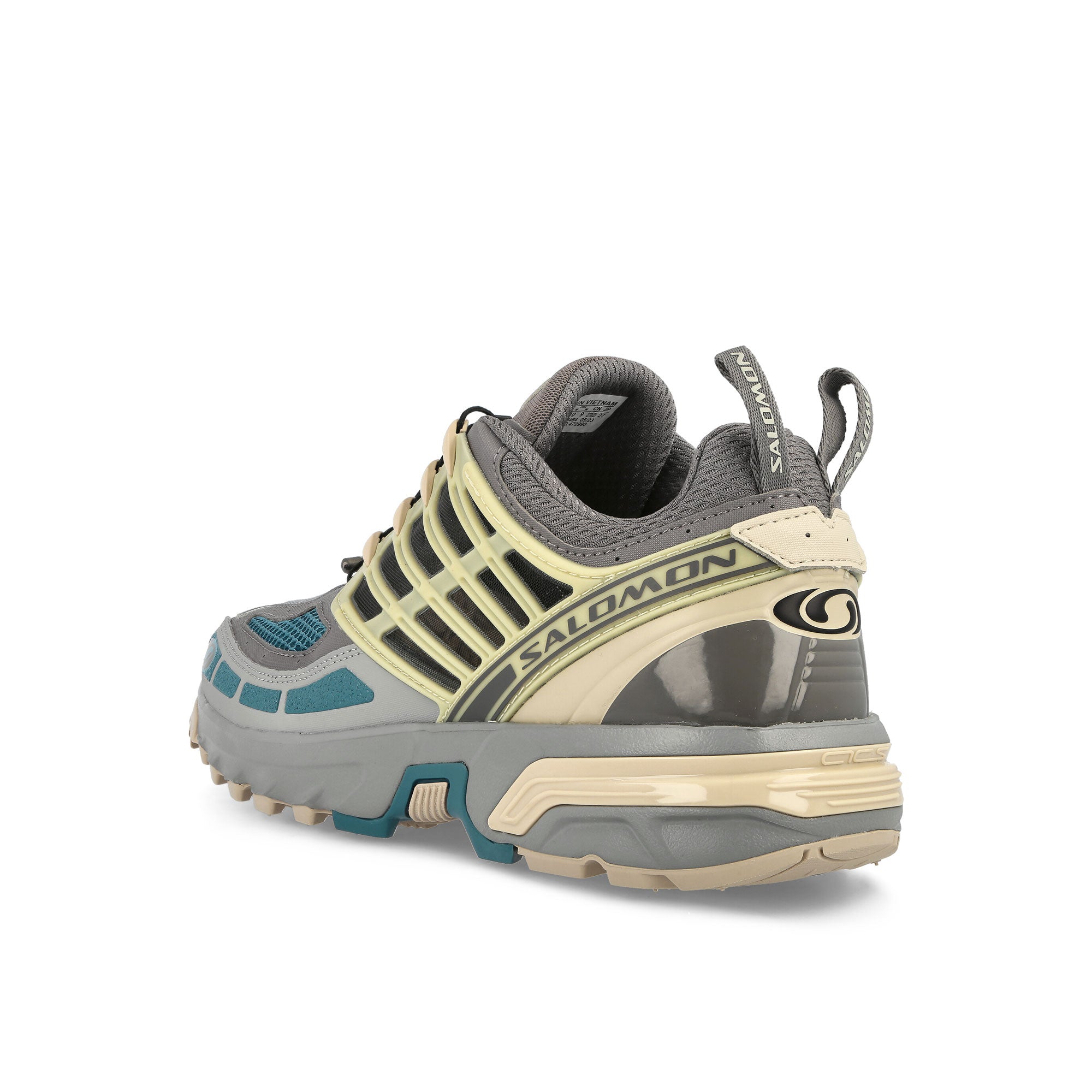 Salomon ACS Pro Pewter / Monument / Aegean Blue  Close-up | Overkill