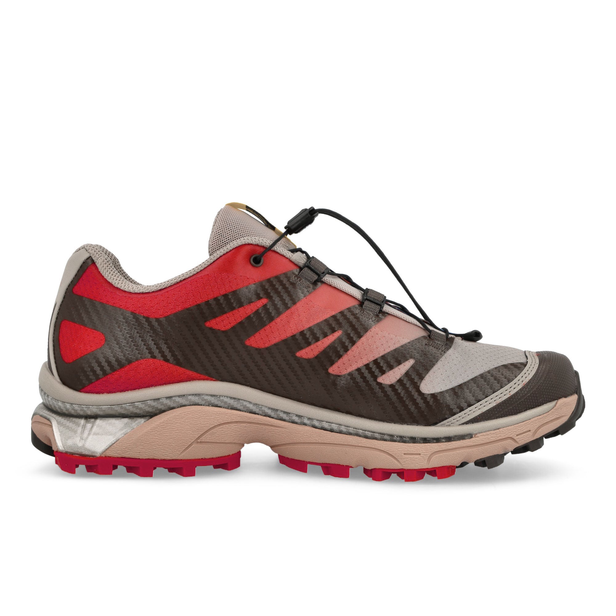 Salomon XT-4 OG Wren / Vintage Khaki / Aurora Red Low Top Sneakers  Silhouette | Overkill