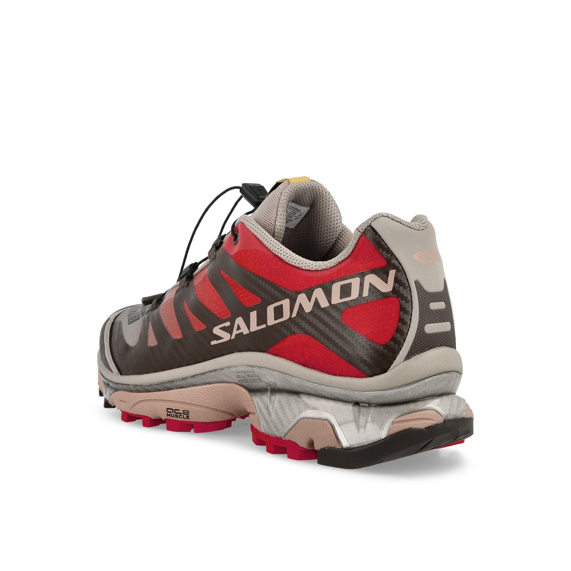Salomon XT-4 OG Wren / Vintage Khaki / Aurora Red Low Top Sneakers  Material | Overkill