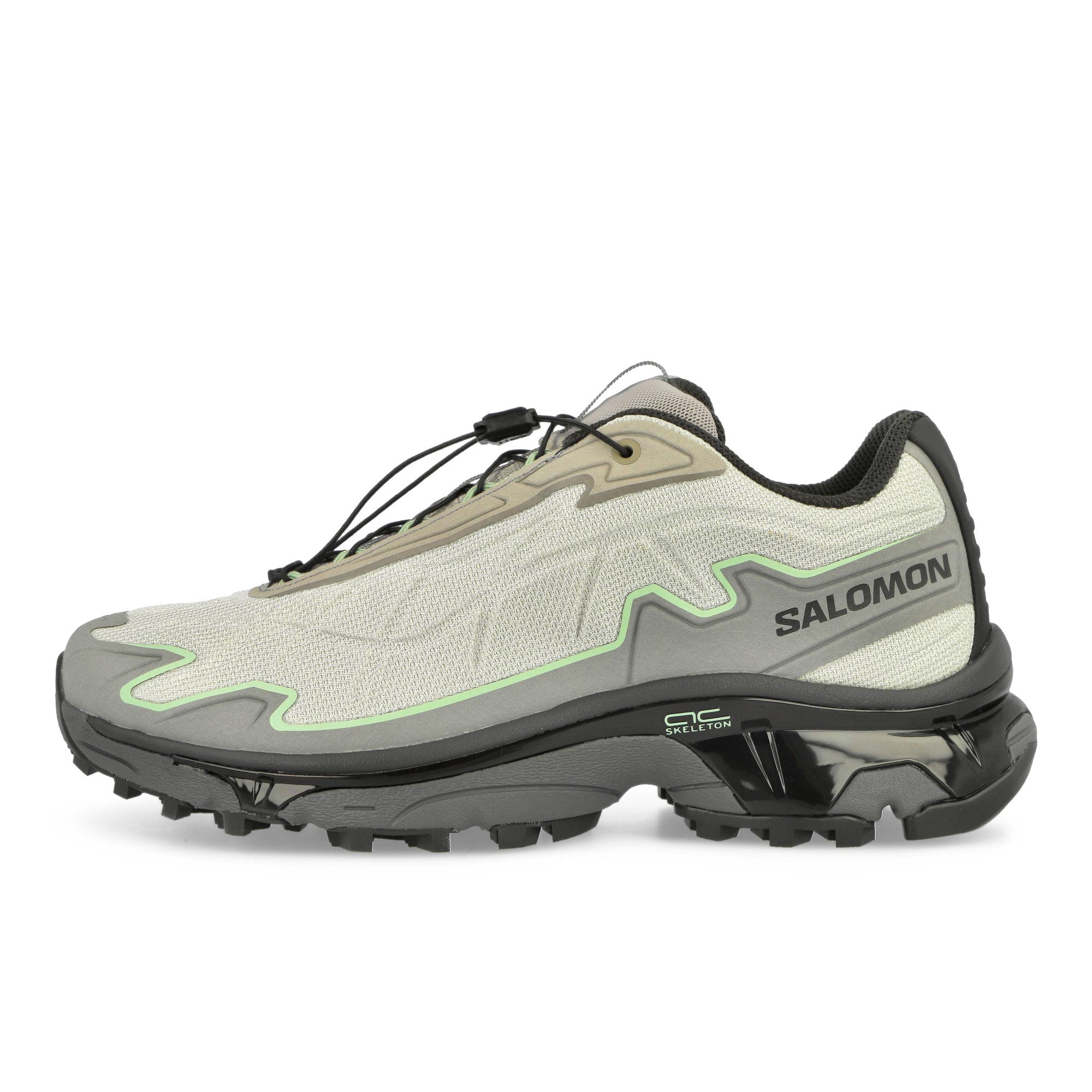 Salomon XT-Slate Advanced Metal / Gray Flannel / Cameo Green Low Top Sneakers 473055 | Overkill