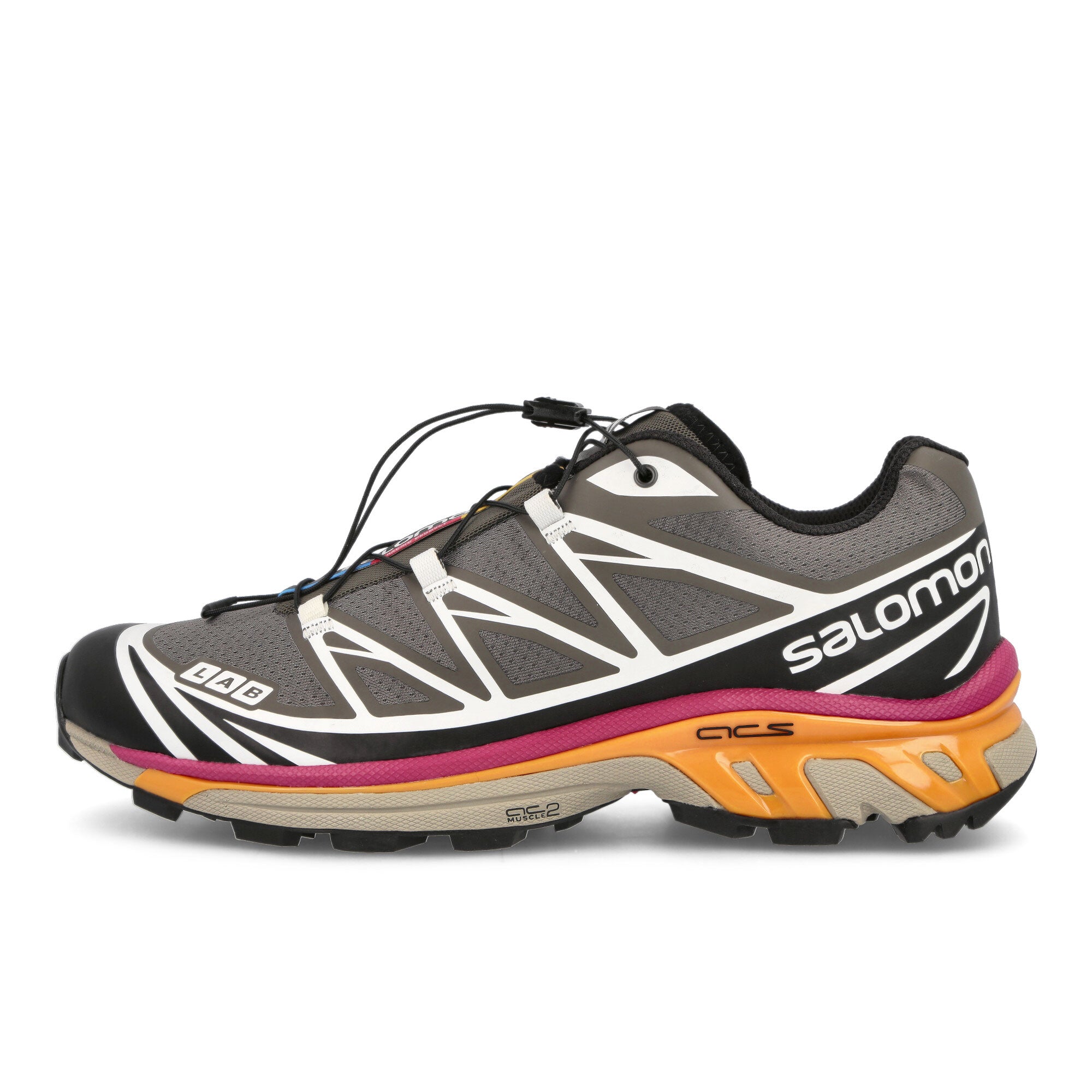 Salomon XT-6 Recut Beluga / Black / Russet Sneakers 473056 | Overkill