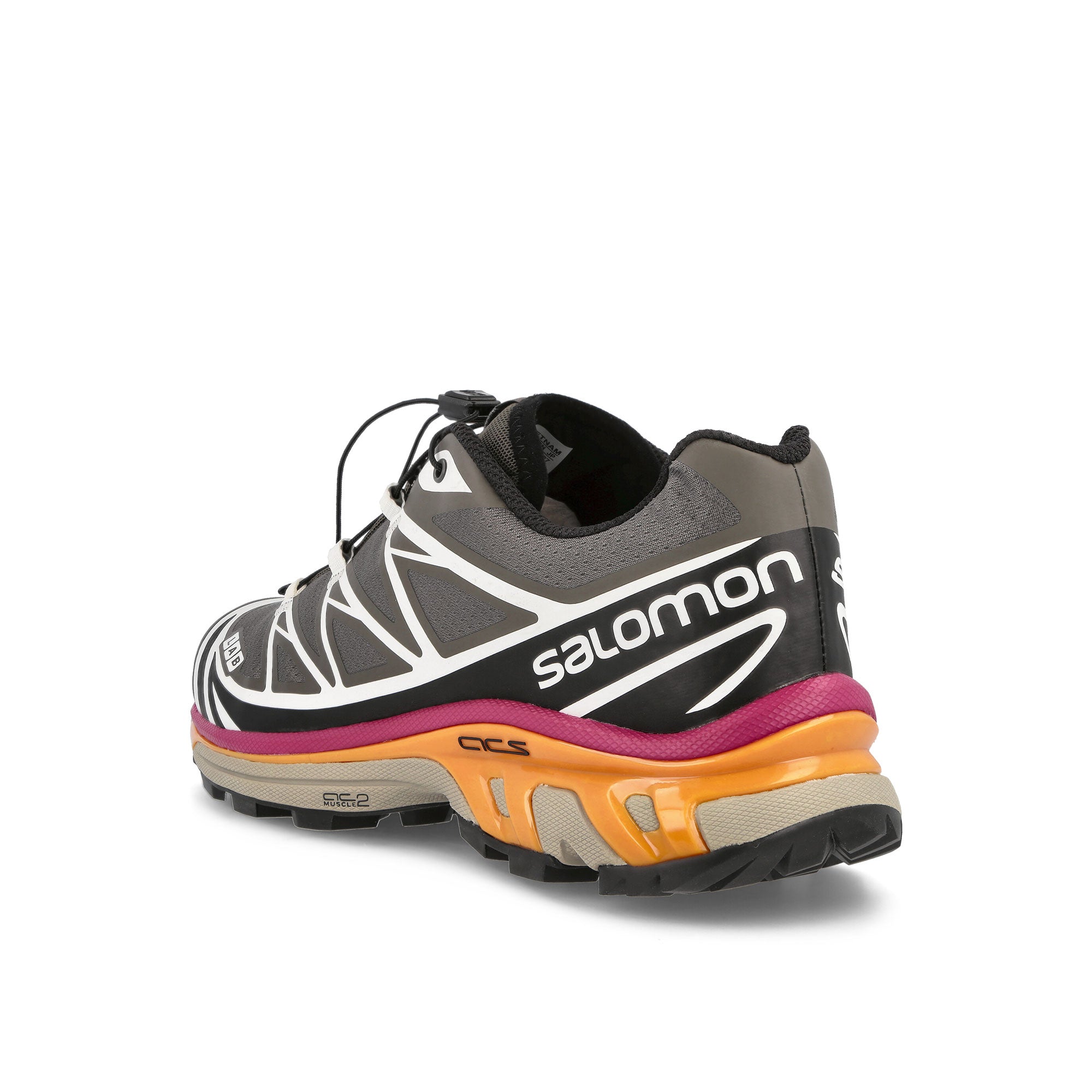 Salomon XT-6 Recut Beluga / Black / Russet Sneakers  Material | Overkill