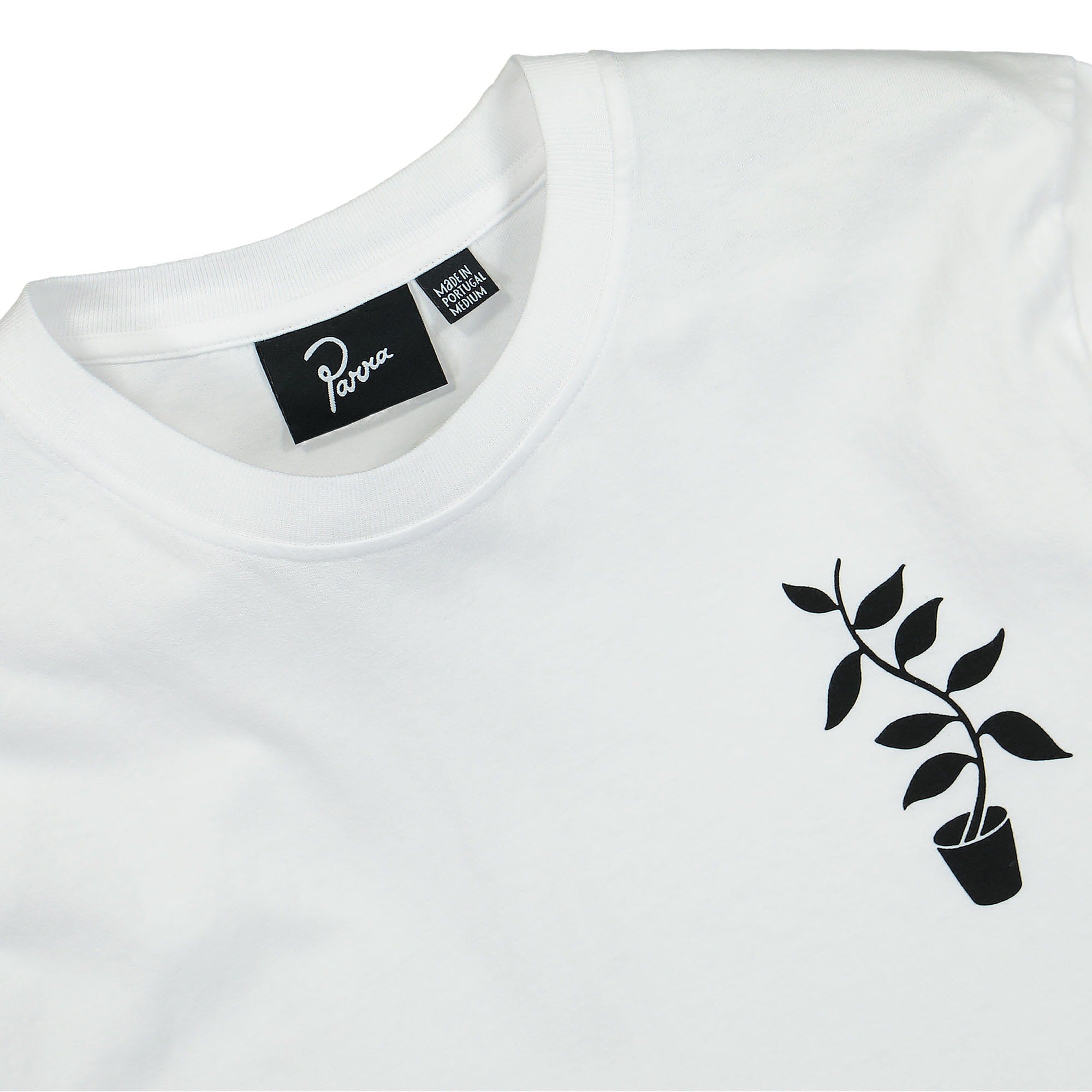Parra Thorny T-Shirt White T-Shirts Close-up | Overkill