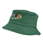 Parra Colored Lightning Logo Bucket Hat Green Bucket Hats 47360 | Overkill