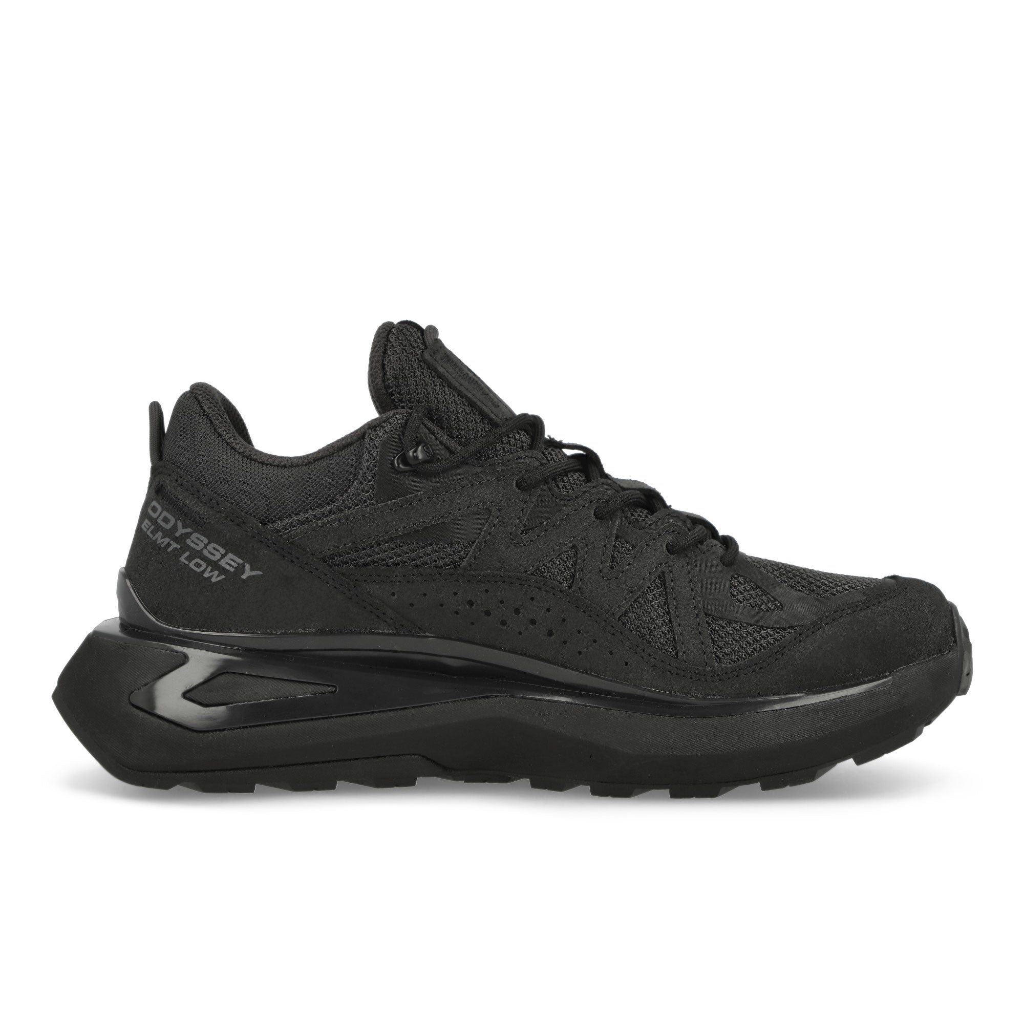 Salomon Odyssey Elmt Low Black / Phantom / Black Sneakers  Silhouette | Overkill