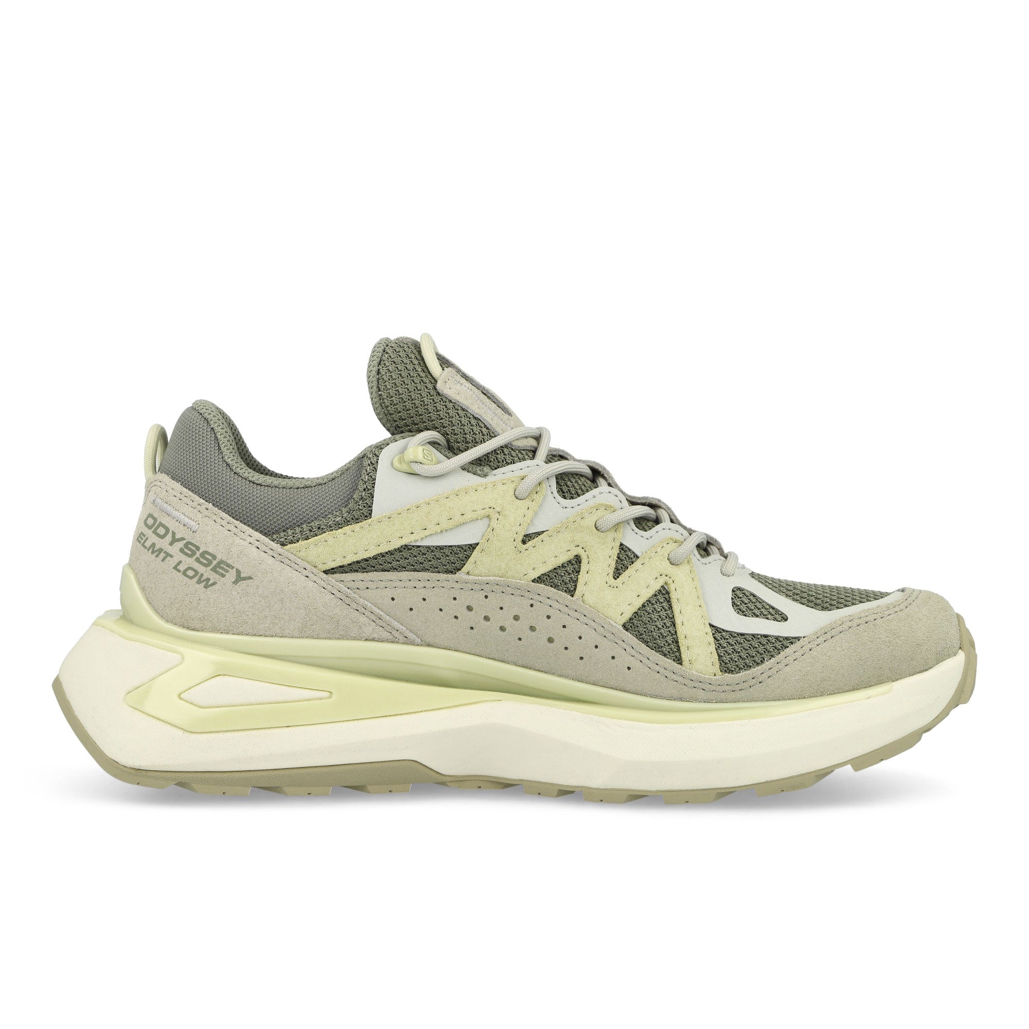 Salomon Odyssey Elmt Low Shadow / Metal / Aloe Wash Sneakers  Silhouette | Overkill