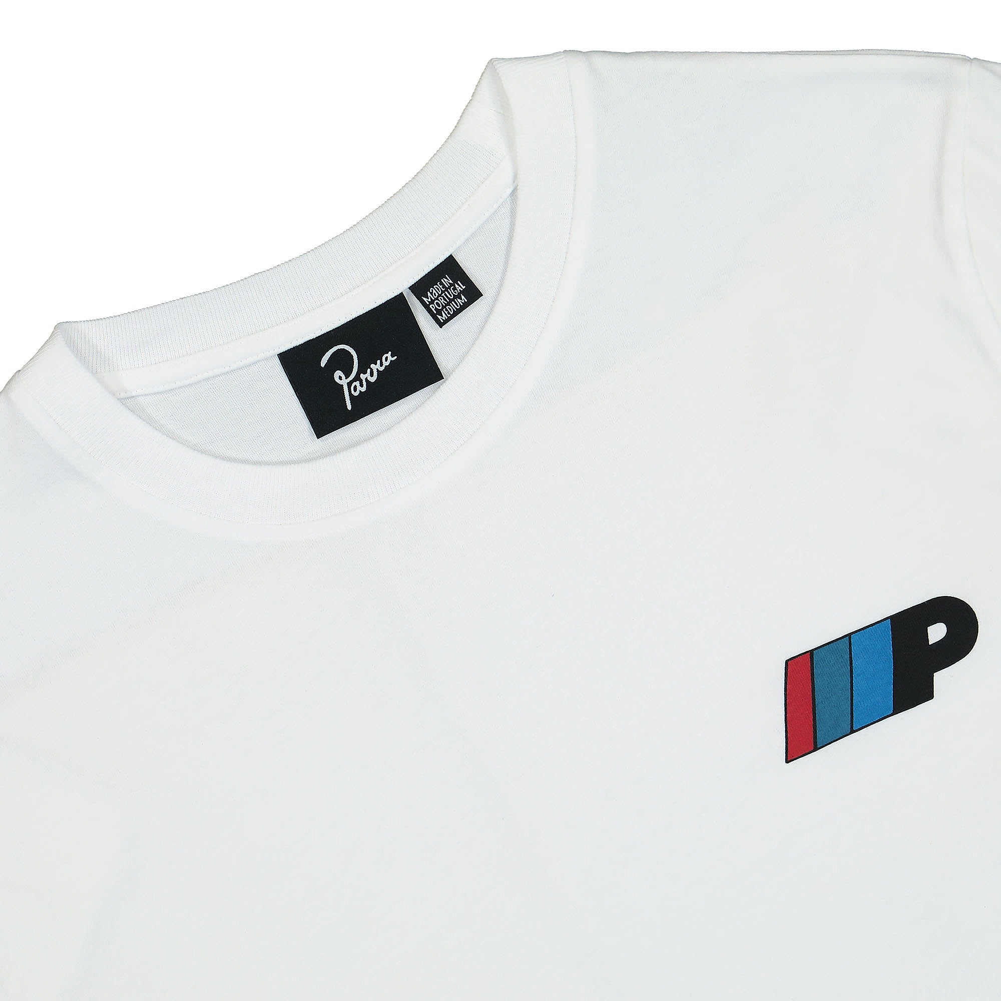 Parra Racing Team T-Shirt White T-Shirts Close-up | Overkill