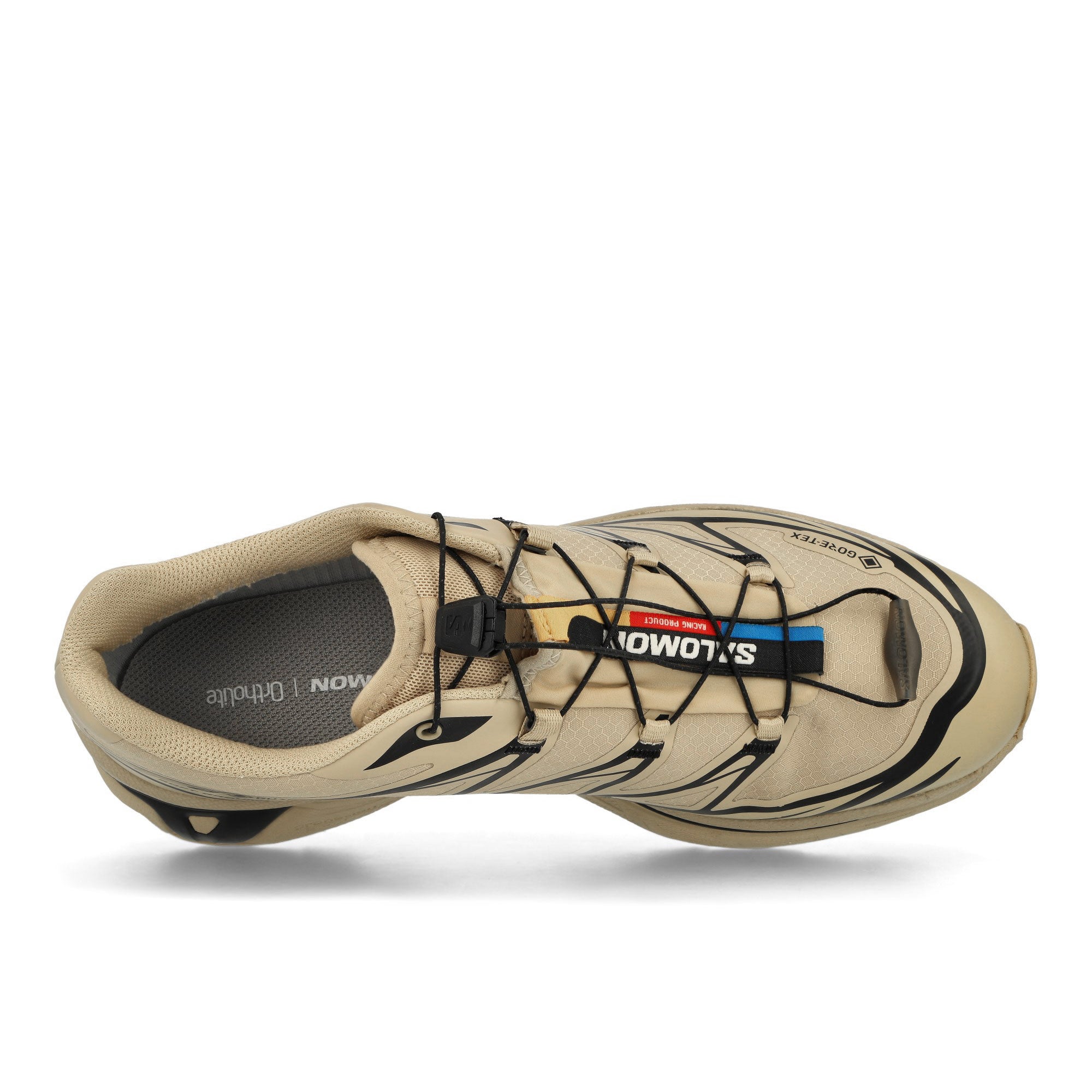 Salomon XT-6 GTX Safari / Safari / Black Low Top Sneakers  Detailfoto | Overkill