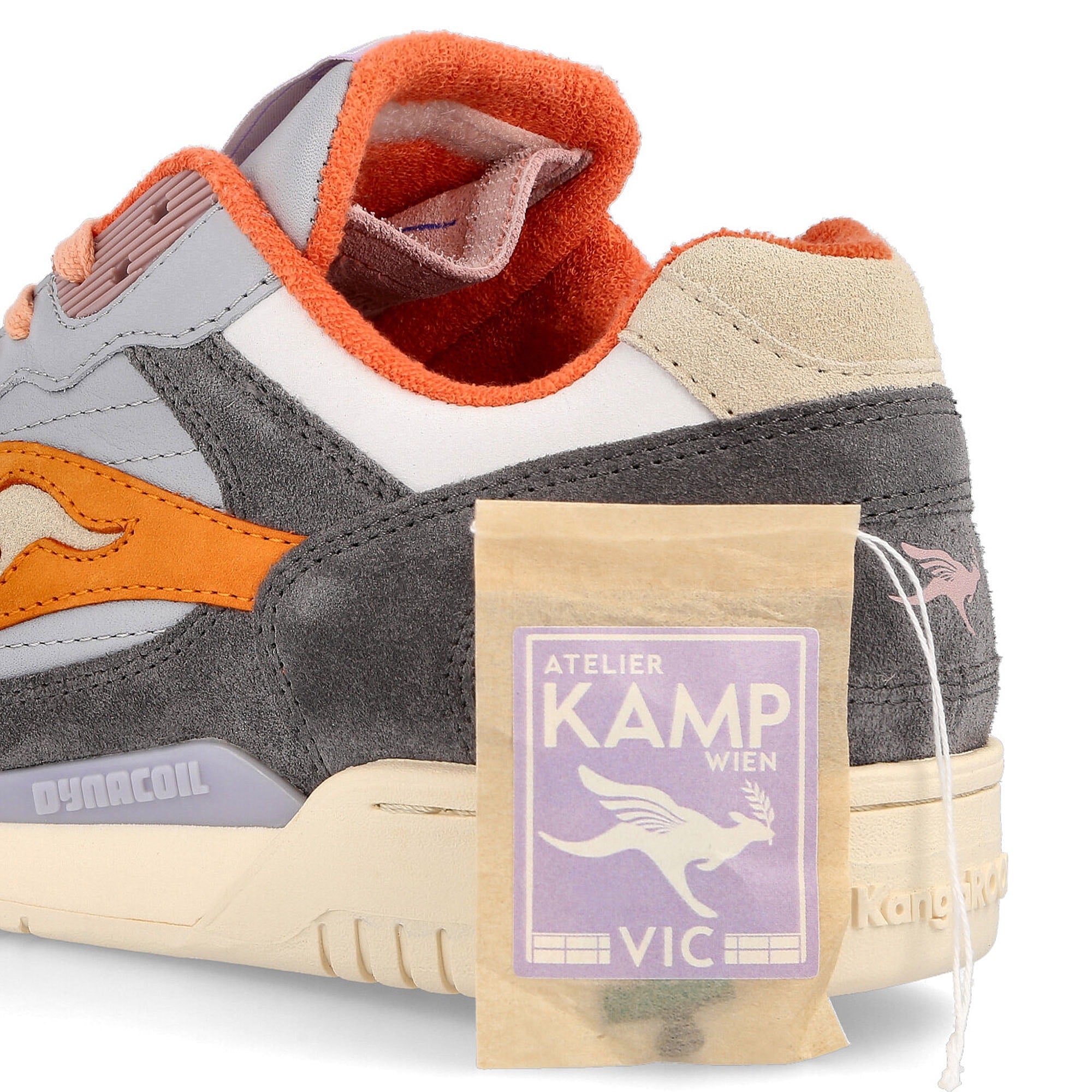 KangaROOS Atelier Kamp VIC x KangaROOS Ultralite Faded Blue-Steel Grey Sneakers  Detailfoto | Overkill