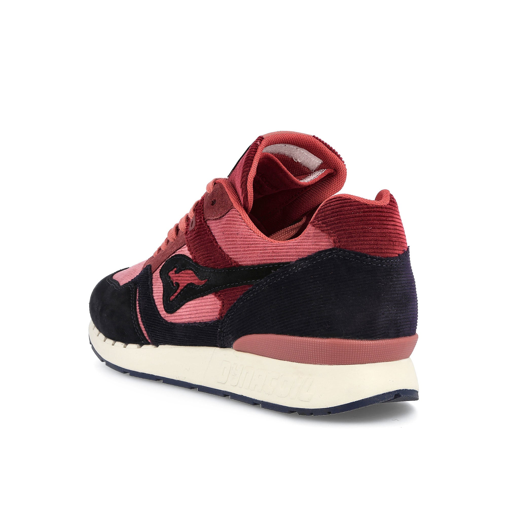 KangaROOS roostraditions corduroy Dark Navy-Dusty Rose Sneakers  Material | Overkill