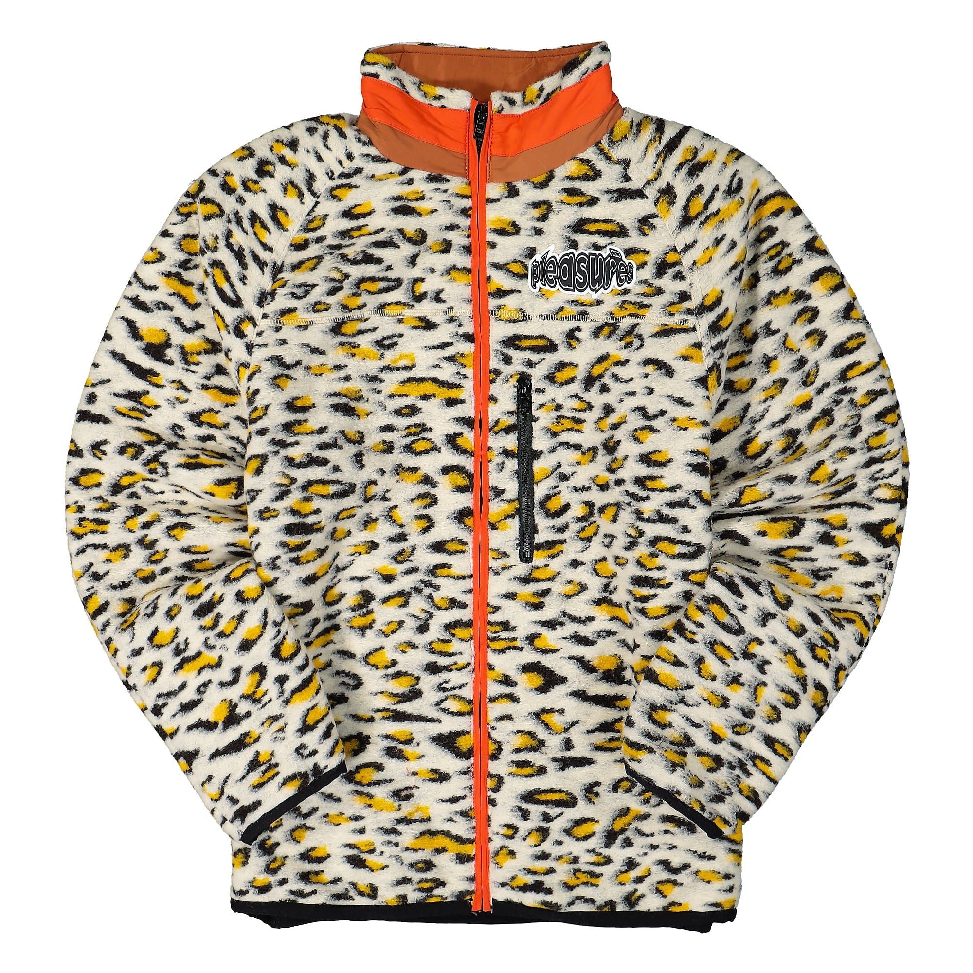 Pleasures Strain Fuzzy Jacket White Jackets P21W002 | Overkill