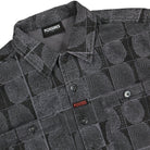 Pleasures Trace Denim Work Shirt Black Shirts Close-up | Overkill
